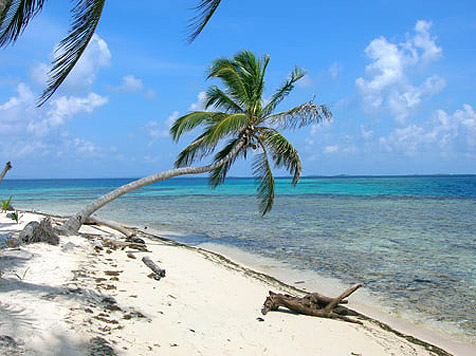 A beach in Panama